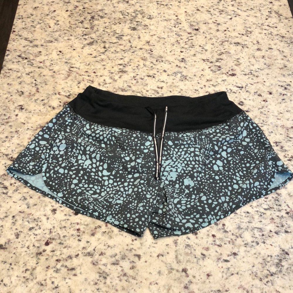 Nike Women’s Dri-Fit Running Shorts, patterned, size S